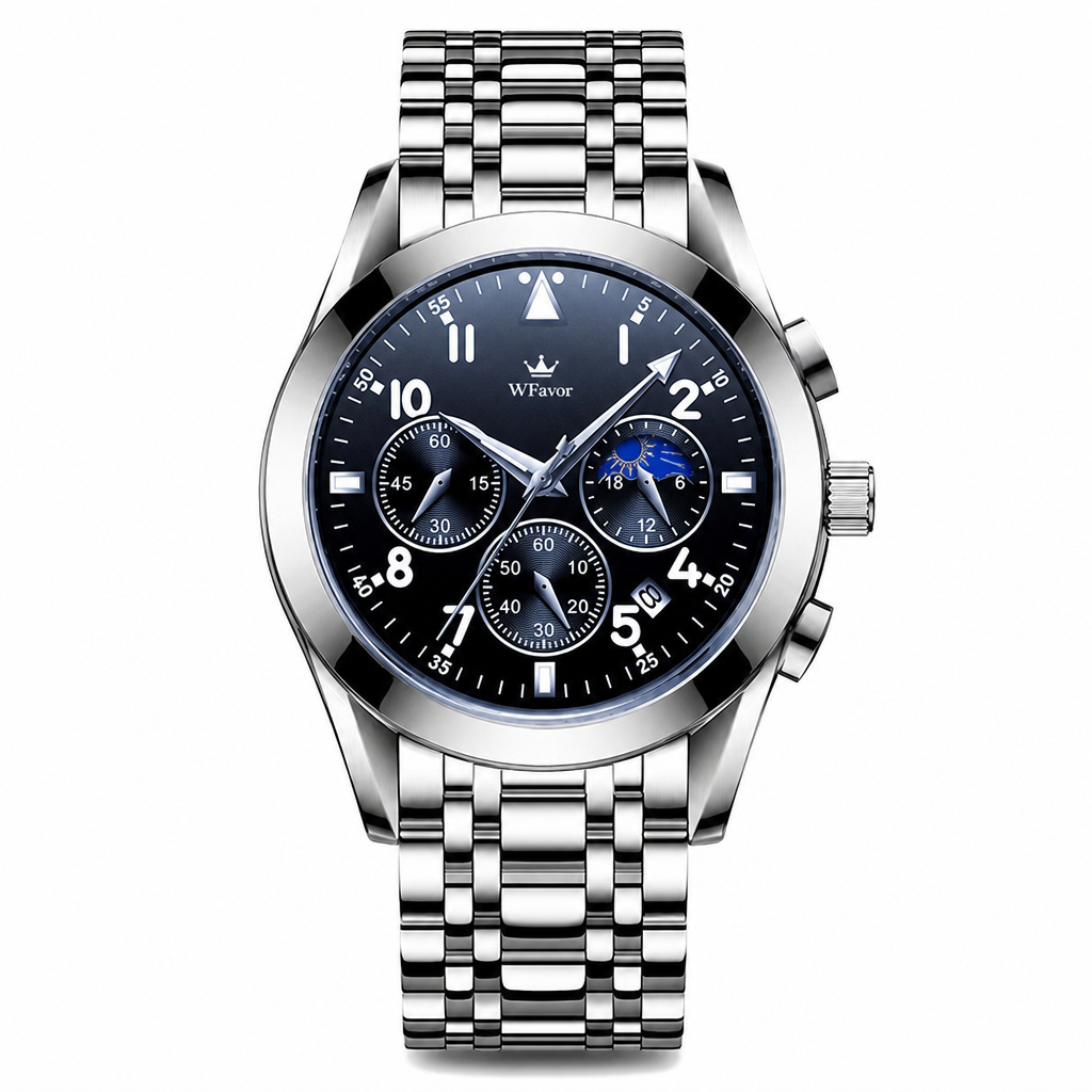 Watchfavor automatic chronograph watch